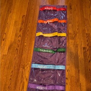 Week clothing Organizer